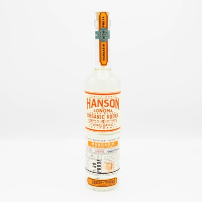 Hanson Mandarin Vodka - View 2