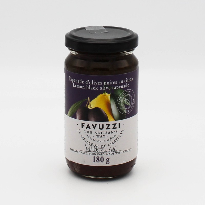 Favuzzi Lemon Black Olive Tapenade 1