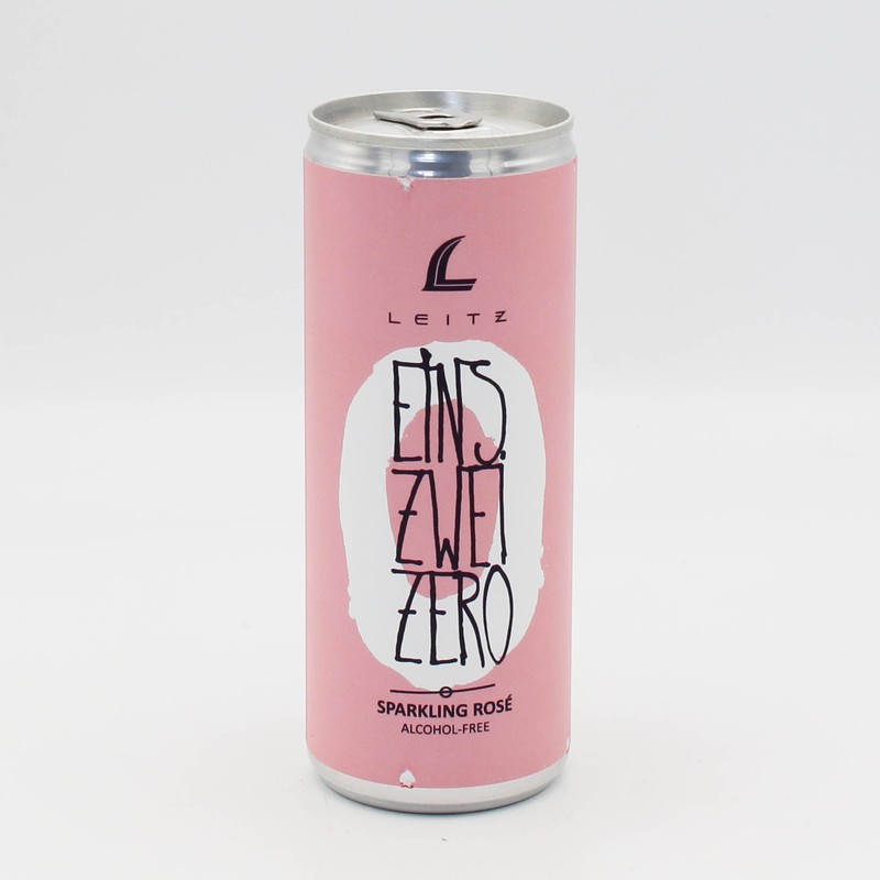 Leitz Eins Zwei ZERO Alcohol Free Sparkling Rose Cans 1