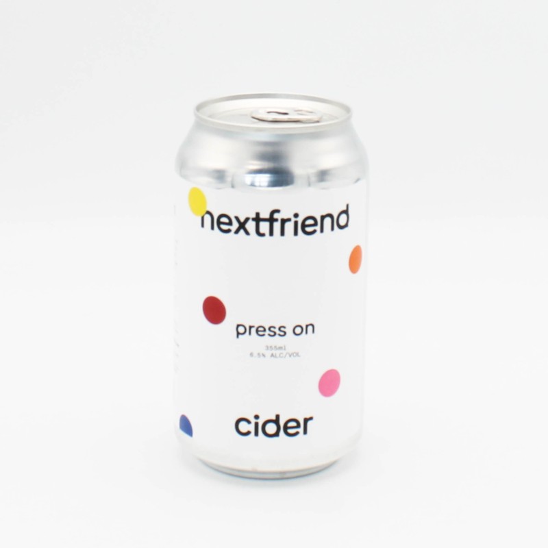 Nextfriend Cider Press On Cans 1
