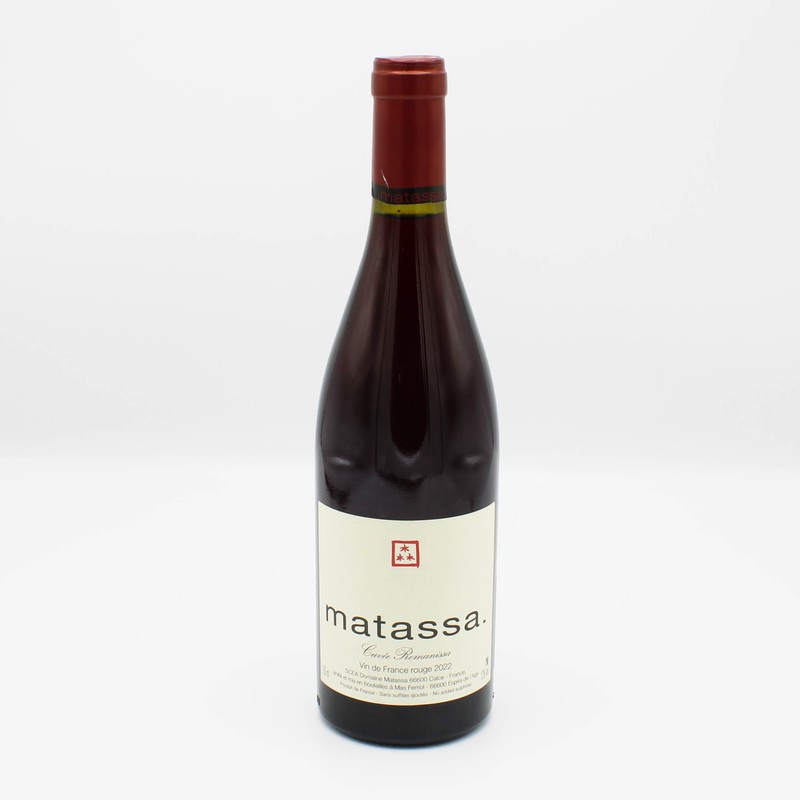 Matassa Cuvee Romanissa Rouge 1