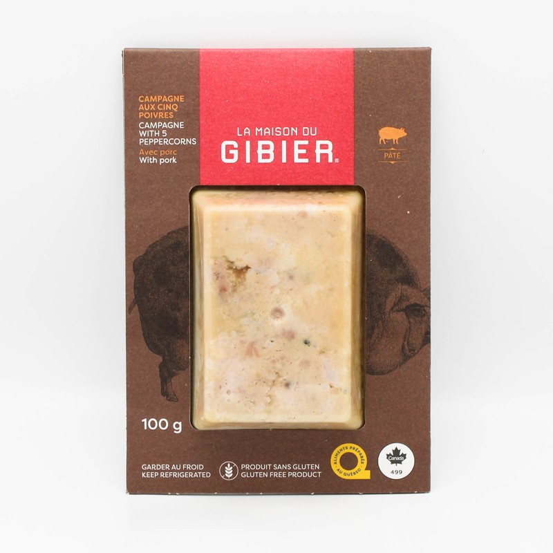 La Maison du Gibier Terrine Campagne Aux Cinq Poivres 1