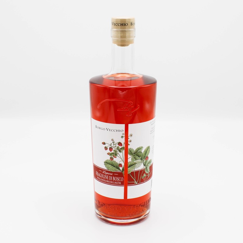 Borgo Vecchio Strawberry Grappa Liqueur 1