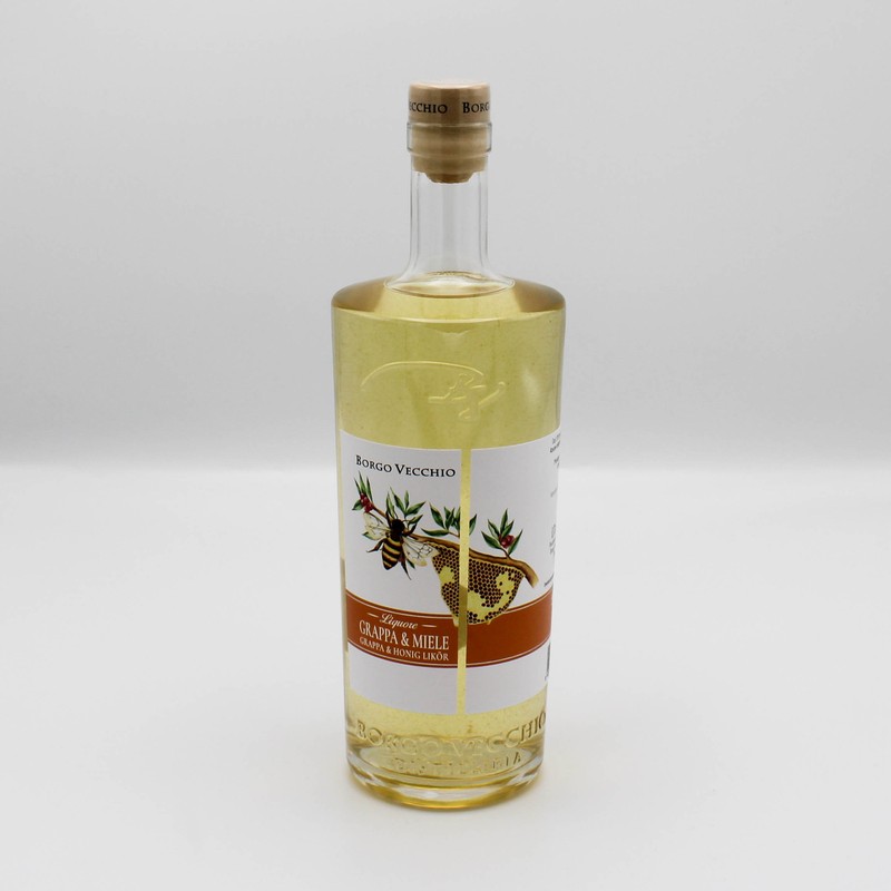 Borgo Vecchio Honey Grappa Liqueur 1