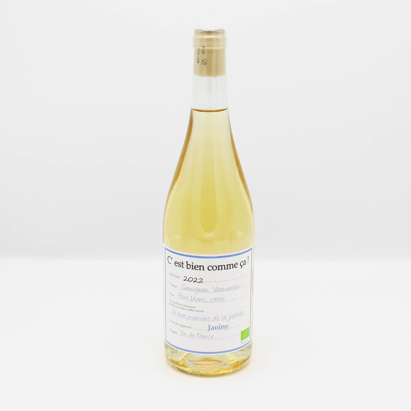 C'est bien comme ça Sauvignon Blanc Vermentino 1
