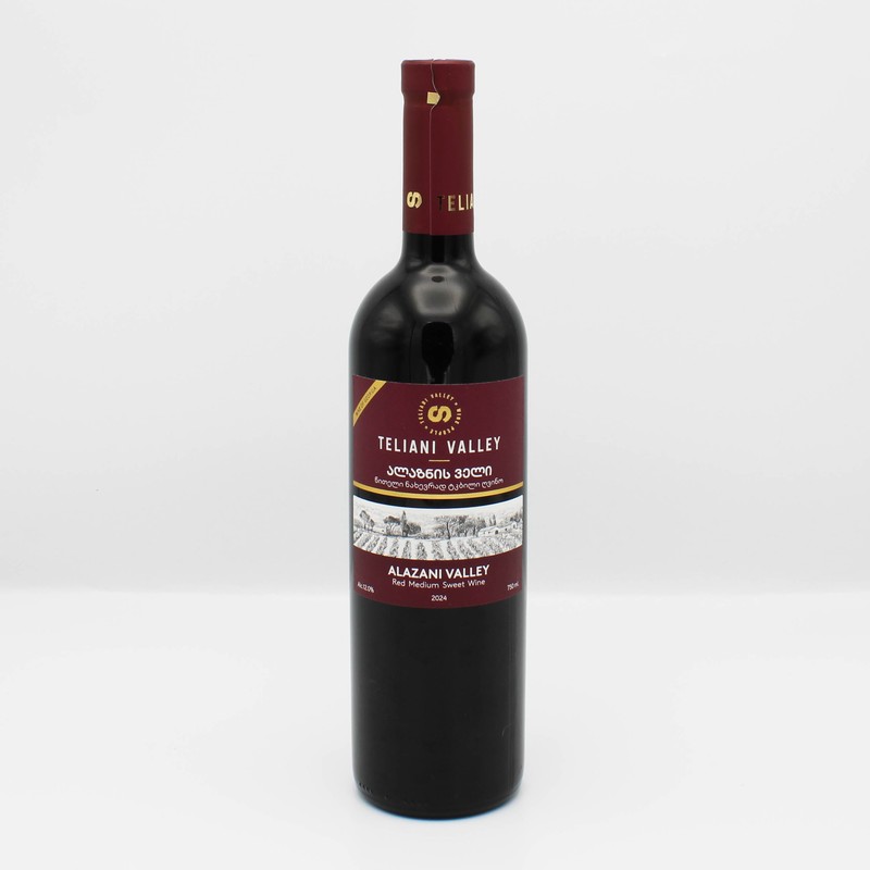 Teliani Valley 'Alazani Valley' Medium Sweet Red 1