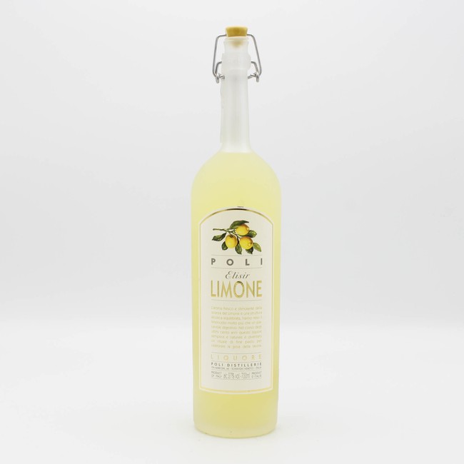 Poli Elisir Limone Grappa Liqueur