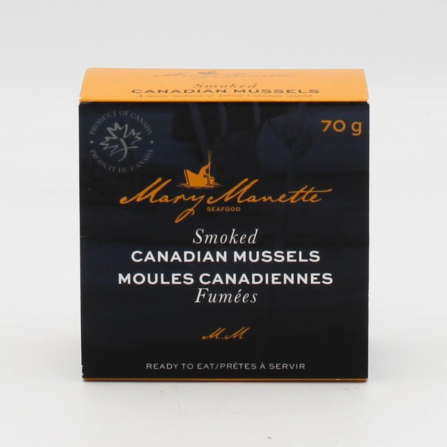 Mary Manette Smoked Canadian Mussels