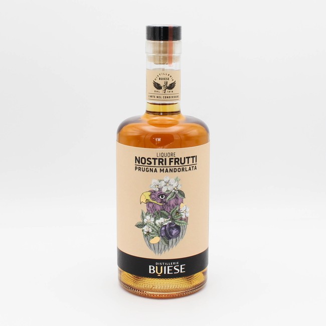 Buiese 'Nostri Frutti' Prugna Mandorlata Grappa Liquore