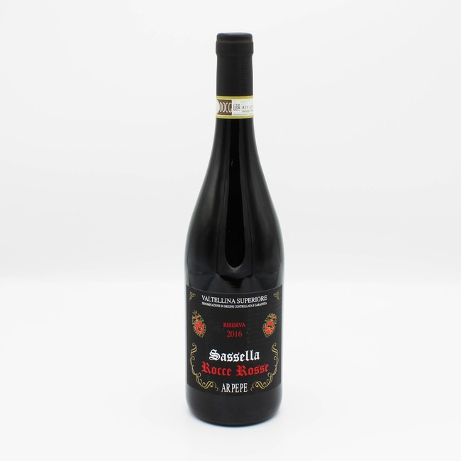 Arpepe Sassella Rocce Rosse Valtellina Superiore Riserva