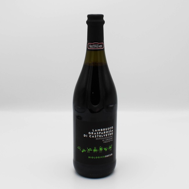 Lambrusco Grasparossa Secco D.O.P organic